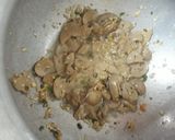A picture of step 1 of Manchow Soup.