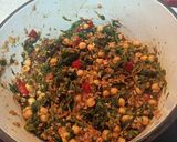 Foto del paso 6 de la receta: Garbanzos con espinacas y soja texturizada