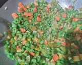 A picture of step 2 of Colourful Mix Vegetable.