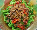 Foto langkah ke 5 dari resep Tumis buncis daging sapi cincang.