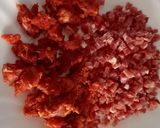 Foto del paso 3 de la receta Macarrones con chorizo y jamón