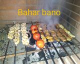 عکس مرحله 3 از دستور کباب گوشت و قارچ 😋
