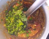 A picture of step 5 of Mutton biryani.