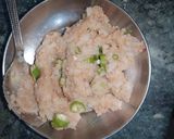 A picture of step 1 of Aloo ka paratha.