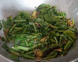 A picture of step 2 of Spinach Whole Masoor Daal.