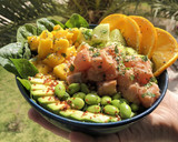 Foto del paso 6 de la receta: Poke Cítrico de Salmón y Aguacate