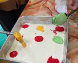 Gambar langkah 4 resipi Kek marble.
