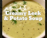 A picture of step 3 of Creamy Leek and Potato Soup.