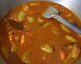 পটল ও আলু দিয়ে চিংড়ি মাছের ঝোল(potol o aloo diye chingri macher jhol recipe in Bengali) রেসিপির ধাপ 8 ছবি
