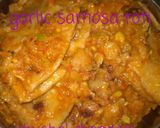 लहसुनी समोसा रोटी (lehsuni samosa roti recipe in Hindi) रेसिपी चरण 7 फोटो
