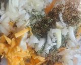 A picture of step 3 of 3Cheese 3Herb Hot Sausage-Stuffed Mushrooms.