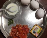 A picture of step 1 of Dim Paruti / Egg Bread Toast.