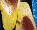 Foto del paso 1 de la receta: Zapallo anco relleno al horno 🏜️
