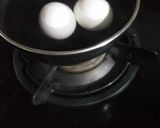 A picture of step 1 of Boiled Egg Biryani.