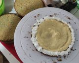 Foto del paso 7 de la receta: Birthcake de Grinch con relleno de natilla de vainilla