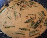 A picture of step 5 of Okra Curry.