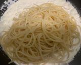 รูปขั้นตอนการทำที่ 3 ของ สปาเก็ตตี้คาโบนาร่า スパゲッティカルボナーラ