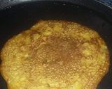 A picture of step 3 of Leftover Banana Custard Pancakes.