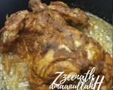 A picture of step 3 of Lahori Chargha.