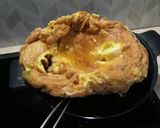 Foto langkah ke 4 dari resep Telur Dadar Kecelakaan.