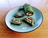 Spinat-Rouladen mit Räucherlachs 😍 Rezeptschritt 6 Foto