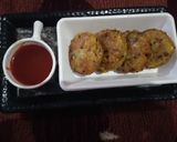 चटपटी पोटैटो कॉर्न चीजी टिक्की ( chatpati potato corn cheesey tikki रेसिपी चरण 4 फोटो