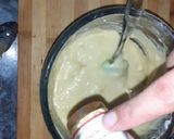 A picture of step 4 of Eggless Mango cake.