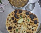 A picture of step 8 of Stuffed & fluffy Kulcha.