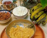 Foto langkah ke 2 dari resep Kue Pisang Aduk Khas Betawi.