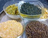 A picture of step 3 of 5 Multiseeds Mukhwas.