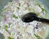A picture of step 16 of Haleem Biryani.