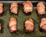 Aszalt szilvával töltött baconos csirkemell recept fázis 4 fotója