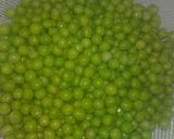 Cukorborsó zöldségleves bárányhúsgombóccal, édesköménnyel és pecorino sajttal recept fázis 9 fotója