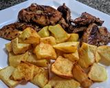 Foto del paso 1 de la receta: CODORNIZ  sellada en Salsa Teriyaki y Miel-Mostaza al Ajillo..!😋