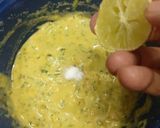 A picture of step 2 of Methi Gota.