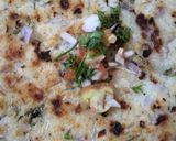 A picture of step 5 of Rava Uttapam.