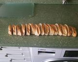 A picture of step 2 of Milk and Honey Torrijas.