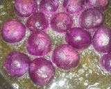 Foto langkah ke 4 dari resep Bola-bola Ubi Ungu.