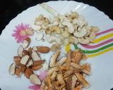 A picture of step 1 of Makhandi Halwa.