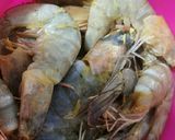 Gambar langkah 1 resipi Butter prawn chilli.