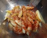 Fűszeres héjas sült burgonya recept fázis 3 fotója