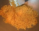 A picture of step 4 of Besan Ladoo.