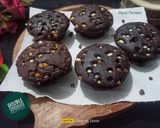 A picture of step 8 of Double Chocolate Muffins.