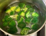 香煎雞腿排佐花椰菜的食譜步驟2照片