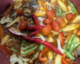 Gambar langkah 6 resipi Daging Masak Paprik.