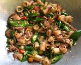 Foto langkah ke 3 dari resep Oseng Cumi Asin.