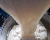 A picture of step 7 of Rabdi Malai cake.
