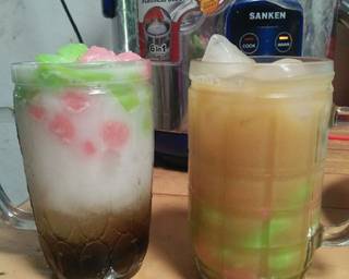 Es cendol kenyal - Step 5