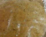 A picture of step 4 of Palak Puri.