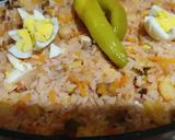 صورة لخطوة 5 من وصفة أرز بالخضر والدجاج من ايادي أمي الغالية 😍